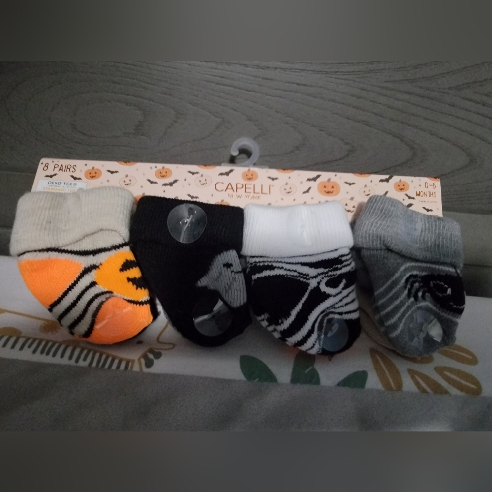Capelli new york halloween baby socks